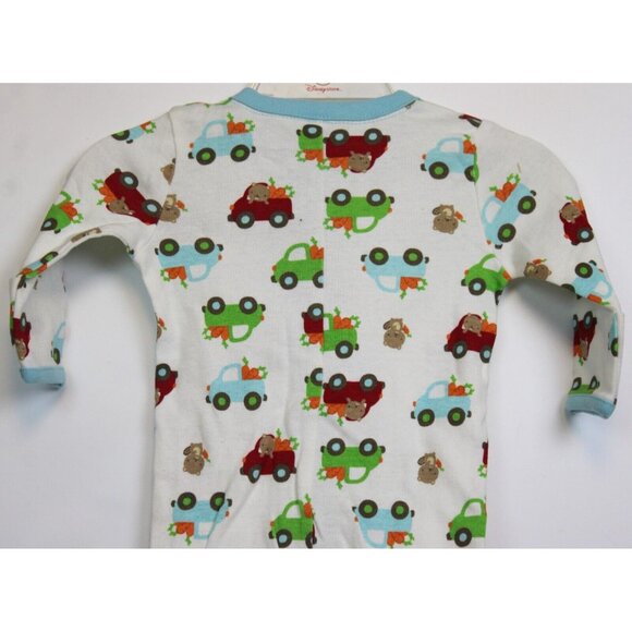 NEW 2014 Gymboree Baby Beaver 3-pc Layette Newborn 0-3 Sleeper Romper Beanie Hat - Picture 6 of 16